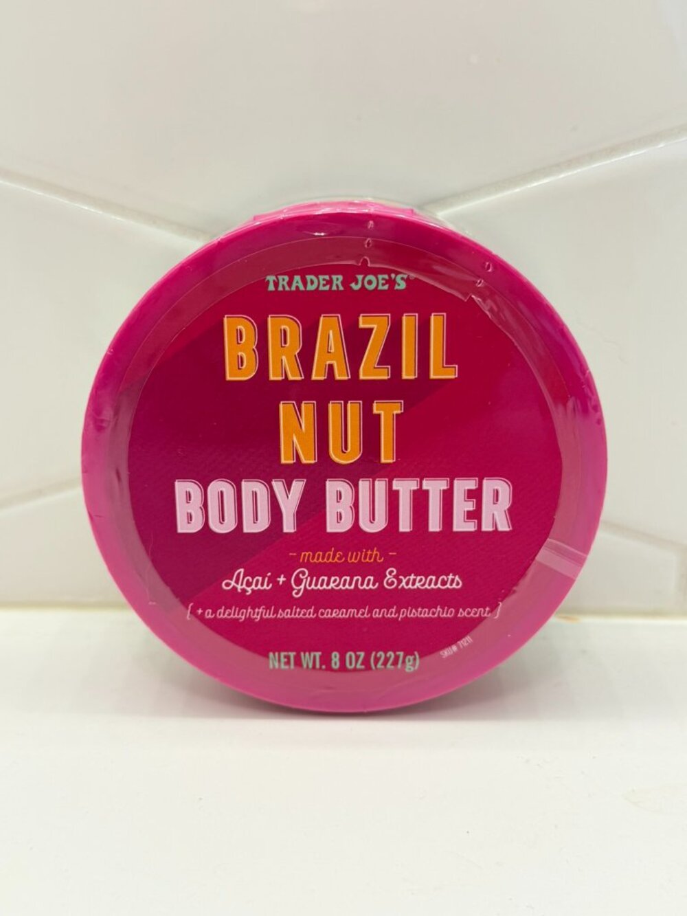 Trader Joes Brazil Nut Body Butter Brand New Sealed Container Limited